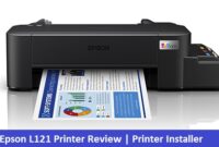 Epson L121 Printer Review & Installer