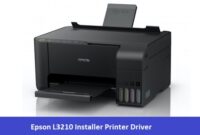 Epson L3210 Installer Printer Driver