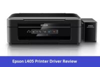 Epson L405 Printer Driver Review