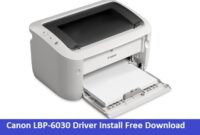 Canon LBP-6030 Install Free Download