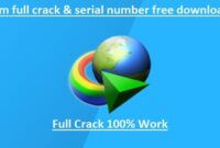 Idm full crack & serial number free download