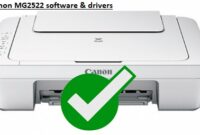 Canon MG2522 software & drivers download windows 7/10/11