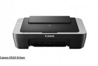 Canon E410 Driver Download Full 32/64-Bit