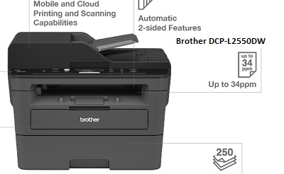 Brother DCP-L2550DW Printer Customer Reviews