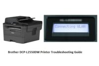 Brother DCP-L2550DW Printer Troubleshooting Guide