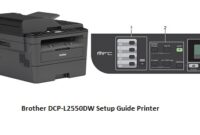 Brother DCP-L2550DW Setup Guide Printer 