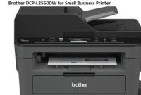 Brother DCP-L2550DW for Small Business Printer