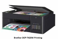 Brother DCP-T420W Printing on Various Paper Types Printer