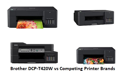 Brother DCP-T420W vs Competing Printer Brands