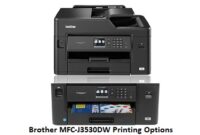 Brother MFC-J3530DW Printing Options and Capabilities Printer