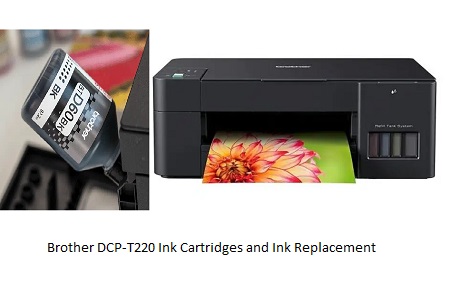 Brother DCP-T220 Ink Cartridges and Ink Replacement