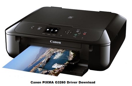 Canon PIXMA G3260 Driver Download for Windows and Mac OS